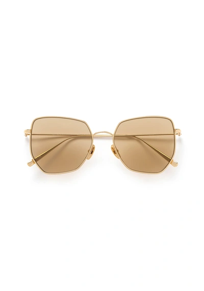 Kaleos Boggs Gold Sunglasses