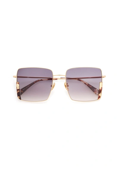 Kaleos Bennet Gold Sunglasses