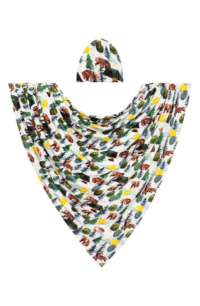 Posh Peanut Babies' Archer Swaddle & Beanie Set