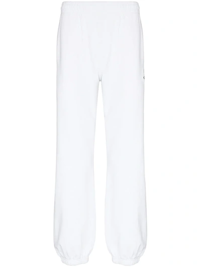 Off-white Caravaggio Print Tapered Track Trousers In White