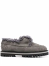 Le Silla Yacht Mocassin Loafers In Grün