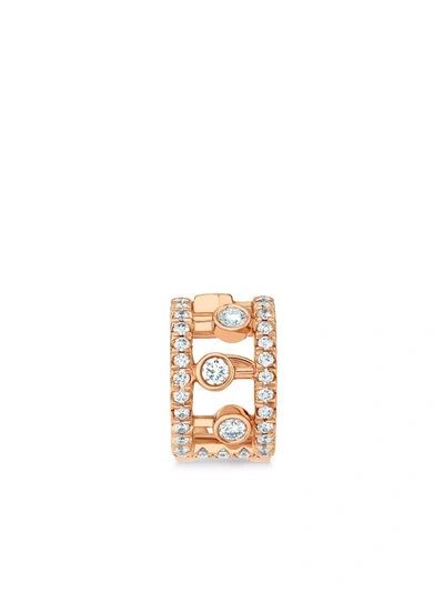 De Beers Jewellers 18kt Rose Gold Dewdrop Diamond Ear Cuff