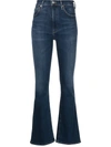 Citizens Of Humanity High-waisted Flared Jeans In Blau