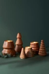 Anthropologie Wooden Tree Candle By  In Brown Size L In Brown