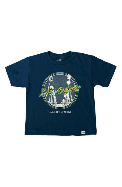 Kid Dangerous Kids' Los Angeles Palms T-shirt In Navy