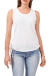 Vince Camuto Crochet Knit Tank In New Ivory
