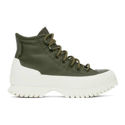 Converse Ctas Lugged 2.0 Sneakers In Khaki