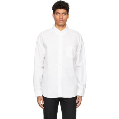 Visvim Albacore Lungta Buttoned Shirt In White
