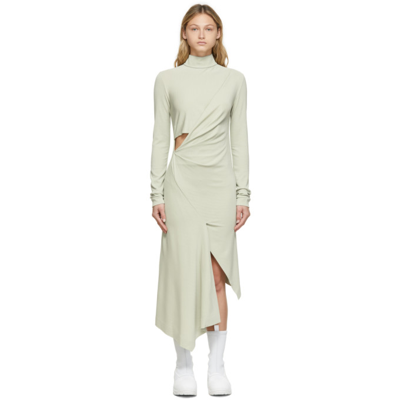 delia asymmetric raw hem cotton dress Free People Fp One Delia Slip Mini Dress