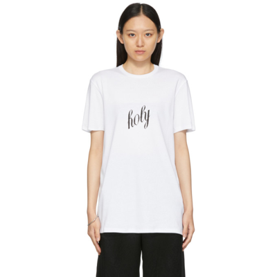 Ann Demeulemeester Carolien T-shirt In White Cotton