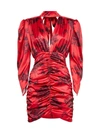 NINEMINUTES DRESS,22FWNAB0038 -RED