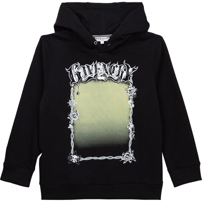 Givenchy Kids' Sweatshirt With Print In Black