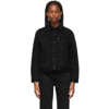 Levi's Plus Size Button-down Original Denim Trucker Jacket In Yes Black