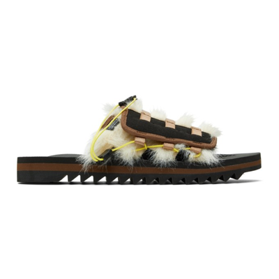 Suicoke Black & Brown Dao-3ab Sandals