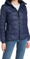 Canada Goose Abbott Zipped Jacket In Atlantic Nvy-bleu Mar Atlan