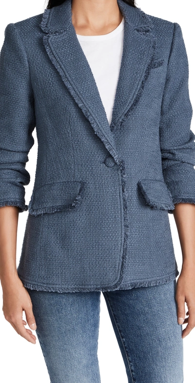 CINQ À SEPT BOUCLE KHLOE BLAZER SHADOW,CINQA31224