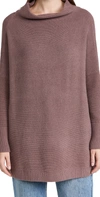 Free People Ottoman Slouchy Tunic Sweater Dress In Nutmeg