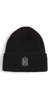 Mackage Jude Merino Wool Blend Beanie In Black