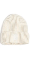 Mackage Jude Merino Wool Blend Beanie In Cream