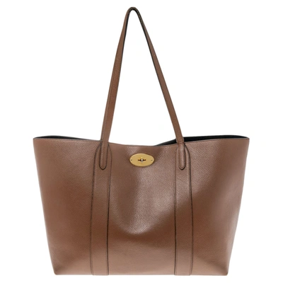 Pre-owned Mulberry Brown Leather Bayswater Tote