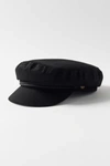 Brixton Fiddler Cap In Black