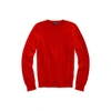 Ralph Lauren Cable-knit Cashmere Sweater In Red