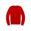 Polo Ralph Lauren Cable-knit Cashmere Sweater In Red