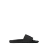 Polo Ralph Lauren Signature Pony Slide In Black/red