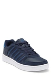 K-swiss Court Palisades Sneaker In Outrspc/dkblu/wt