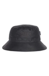 Barbour Logo-embroidered Bucket Hat In Dark Blue