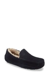 Ugg ® Ascot Leather Slipper In True Navy