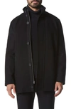 MARC NEW YORK DORSEY WOOL BLEND CAR COAT,MM1AW748