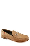 Marc Joseph New York Lincoln Metal Bit Leather Driving Loafer In Tan Napa