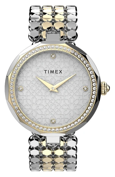 Timexr Asheville Bracelet Watch, 34mm In Two Tone