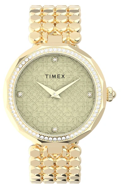 Timexr Asheville Bracelet Watch, 34mm In Gold