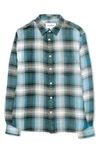 Corridor Acid Plaid Whistler Nocturne Button-up Shirt In Multi