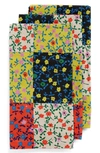 Baggu 3-piece Organic Cotton Reusable Cloth Set In Quilts