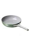 Caraway Nonstick Ceramic 10.5-inch Fry Pan In Green