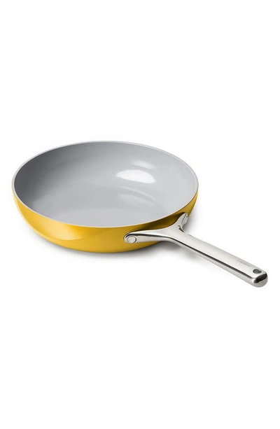 Caraway Non Toxic Ceramic Non Stick Frying Pan In Marigold