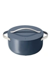 Caraway 6.5 Qt. Nonstick Dutch Oven & Lid In Navy