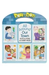 MELISSA & DOUG POKE-A-DOT ALL AROUND TOWN INTERACTIVE BOARD BOOK,31438