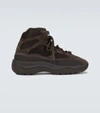 Adidas Originals Yeezy Desert Boots In Oil/oil/oil