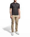 Theory Zaine Neoteric Trousers In Bark