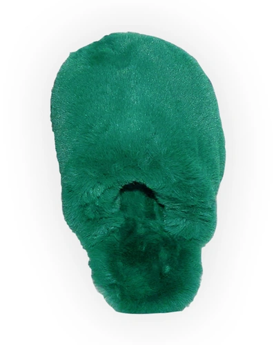 Apparis Melody Faux-fur Slippers In Verdant Green