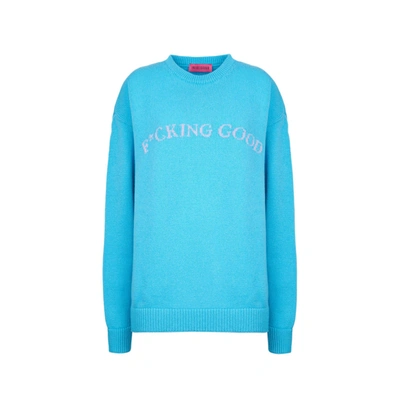 Ireneisgood Blue Fking Good Sweater