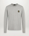 Belstaff Long Sleeved T-shirt Grey Size Xs In Grey Melange
