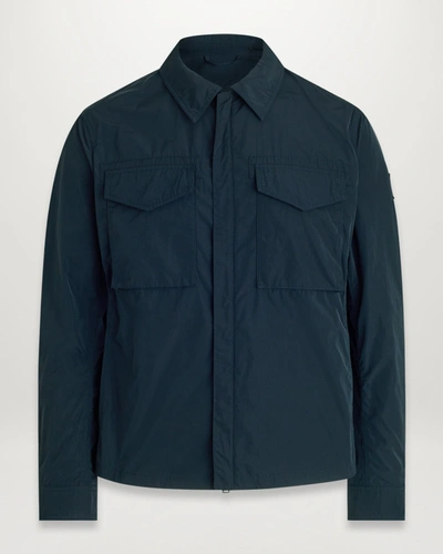 Belstaff Command Overshirt In Dark Ink