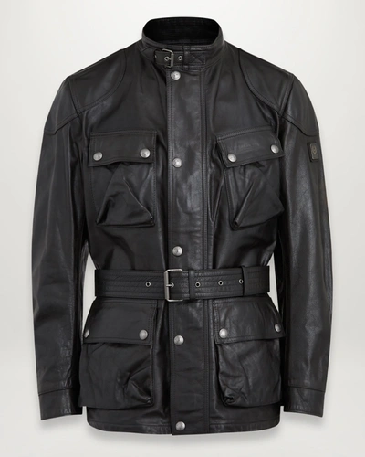 Belstaff Trialmaster Panther Jacket In Black