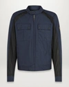 Belstaff Temple Motorcycle Jacket In Dark Navy