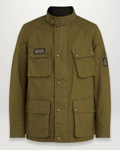 Belstaff Long Way Up Field Jacket In Salvia